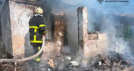 В Каменском во время пожара погиб мужчина