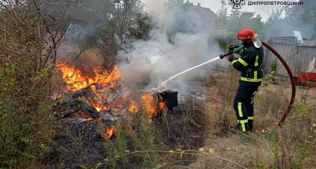 В Днепропетровской области за сутки потушили более 20 пожаров в экосистемах