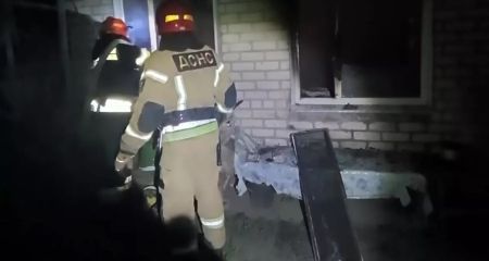 На Днепропетровщине во время пожара спасли двоих детей и двоих взрослых (ФОТО)