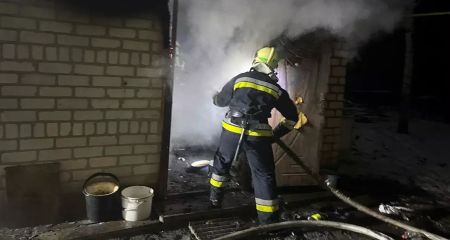 В Павлограде человек сгорел в собственном доме (ФОТО)