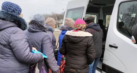 На Дніпропетровщині запустили безкоштовну маршрутку від кордонів з Донецькою областю